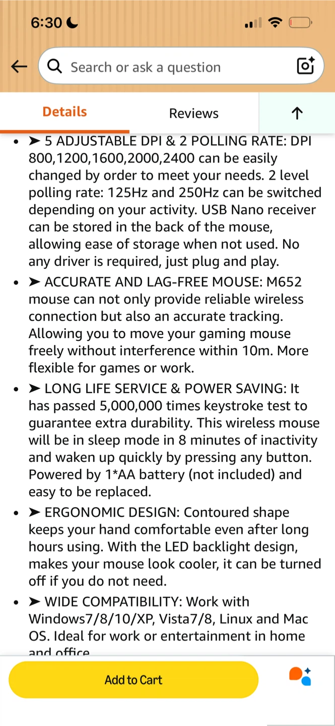 Wireless Gaming Mouse - photo 3
