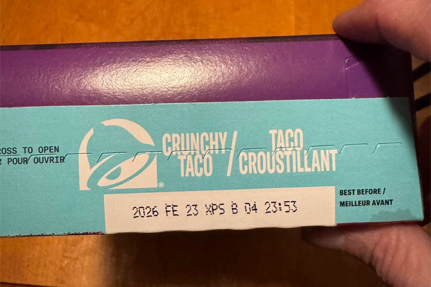 Taco Bell Crunchy Taco. Taco craving kit - photo 2