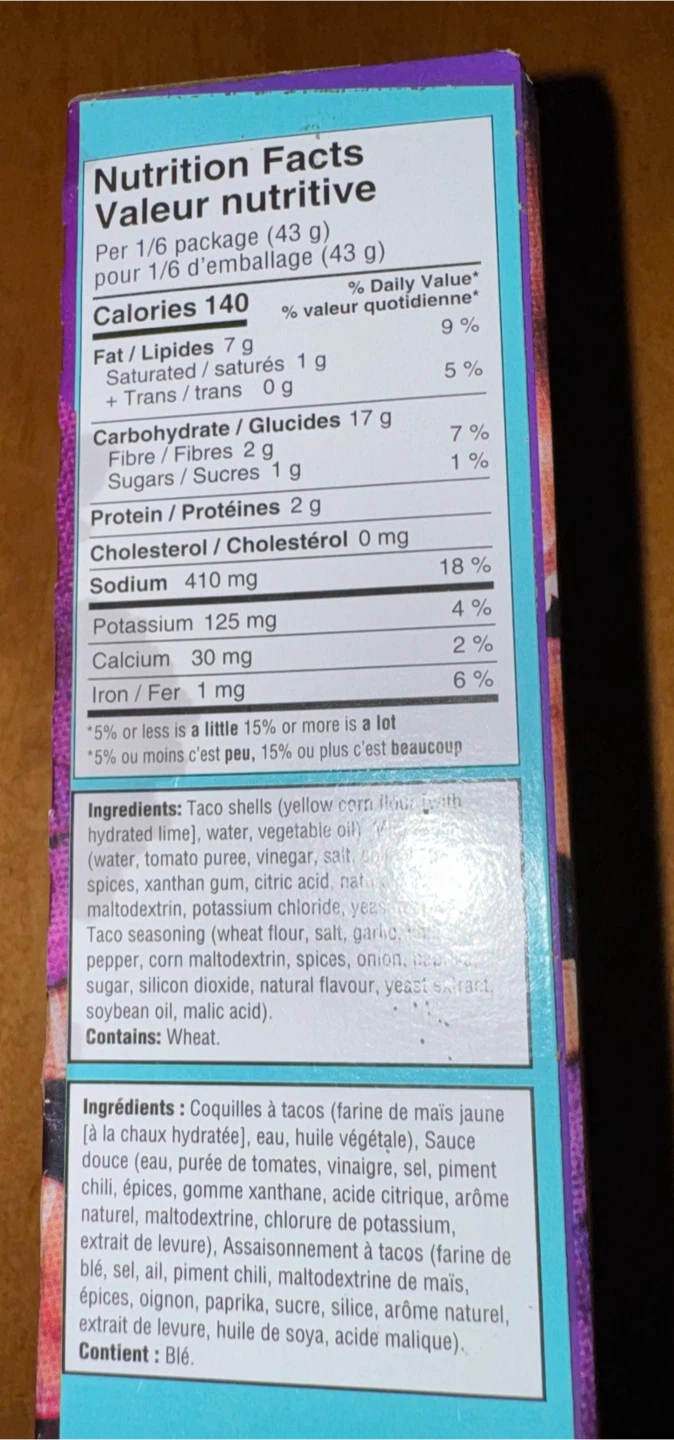 Taco Bell Crunchy Taco. Taco craving kit - photo 3
