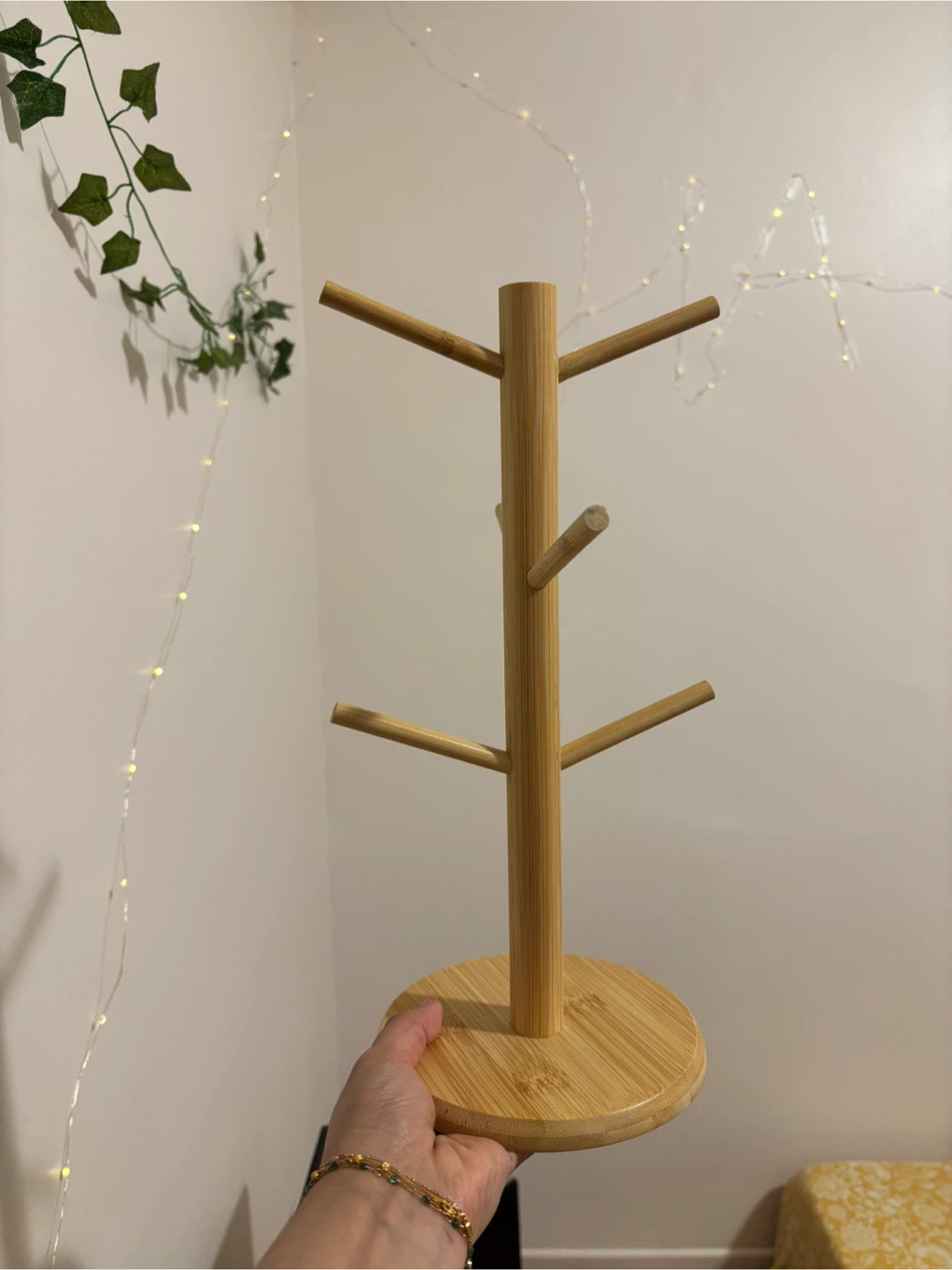 Bamboo Mug Tree Holder - photo 2