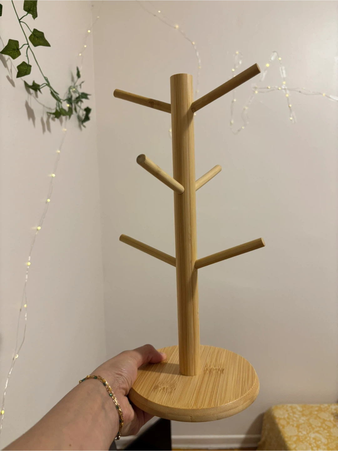 Bamboo Mug Tree Holder - photo 3