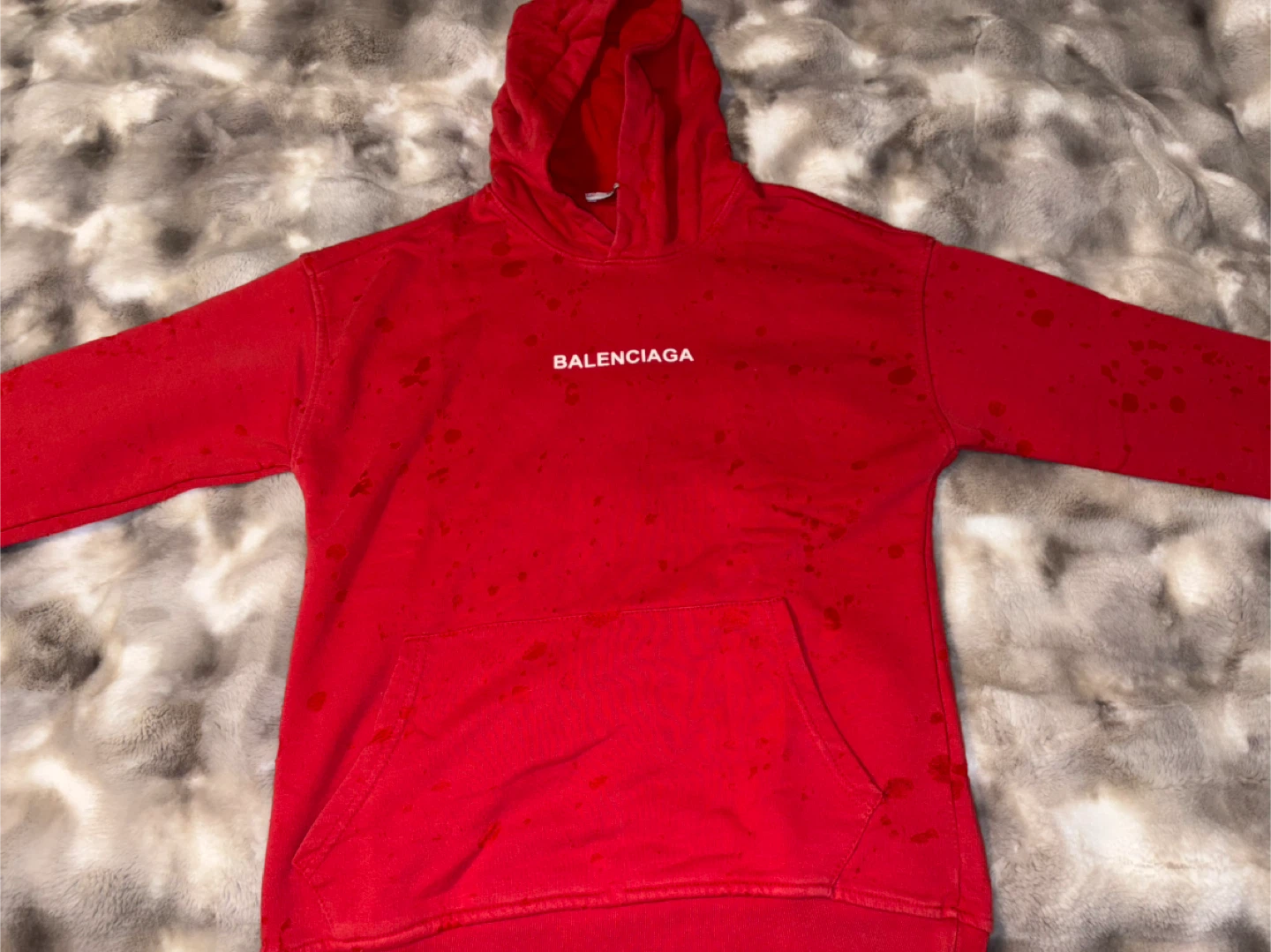 Balenciaga Red Hoodie - photo 2