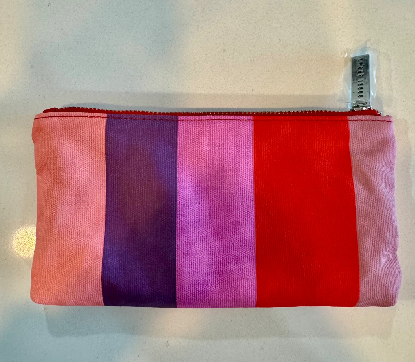 Bobbi Brown Striped Cosmetic Pouch_NWT - photo 2