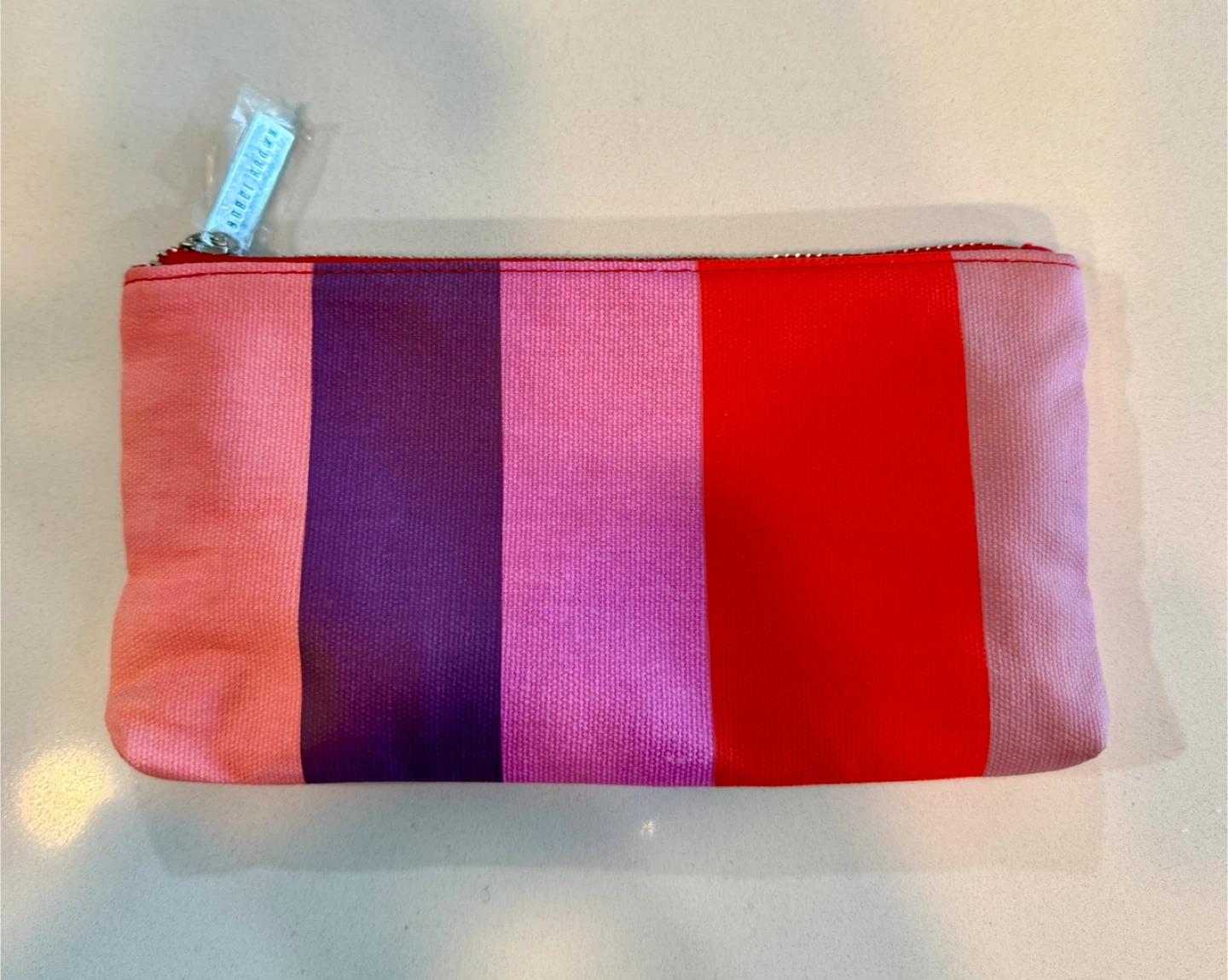 Bobbi Brown Striped Cosmetic Pouch_NWT
