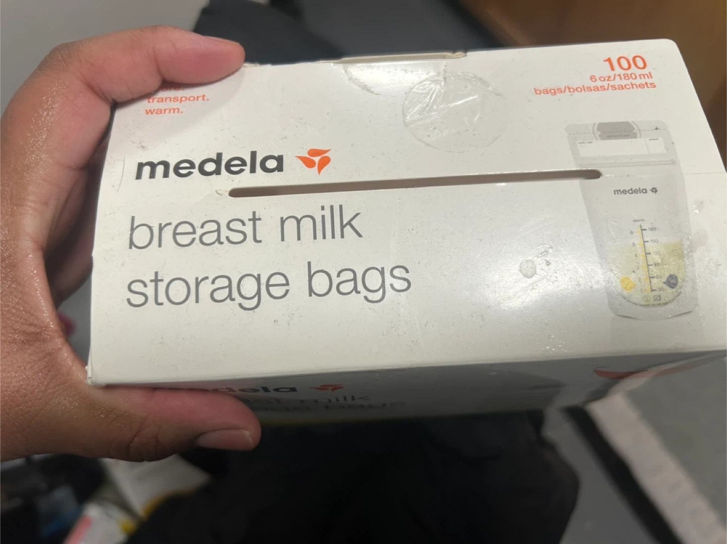 Medela Breast Milk Storage Bags - 100 Count, 6oz/180ml - photo 2