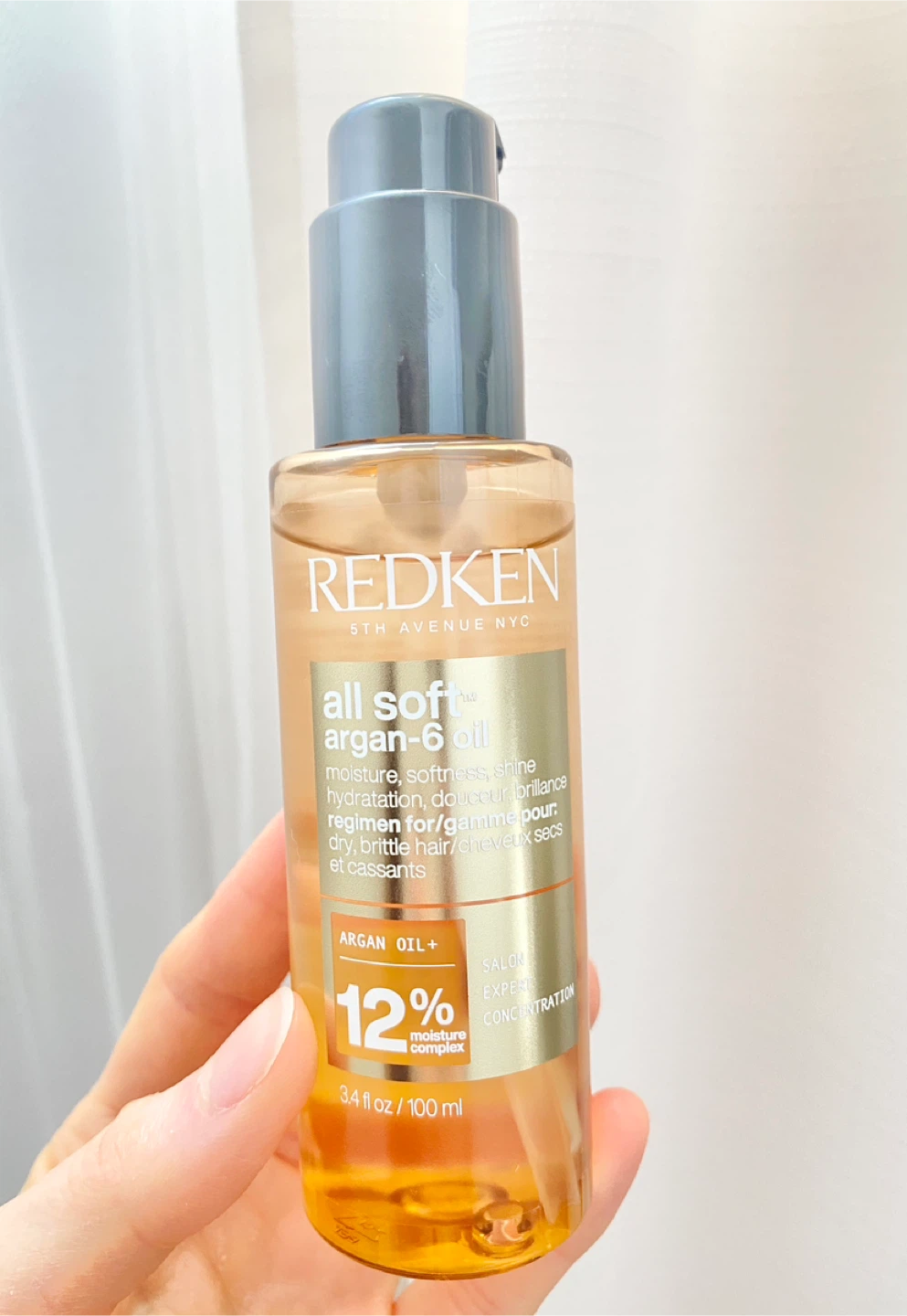 Redken All Soft Argan-6 Oil Hair Treatment - 100ml