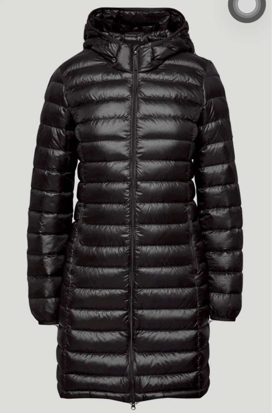 Tna "Botanie Super Light" Packable Down Coat XXS Black - photo 3