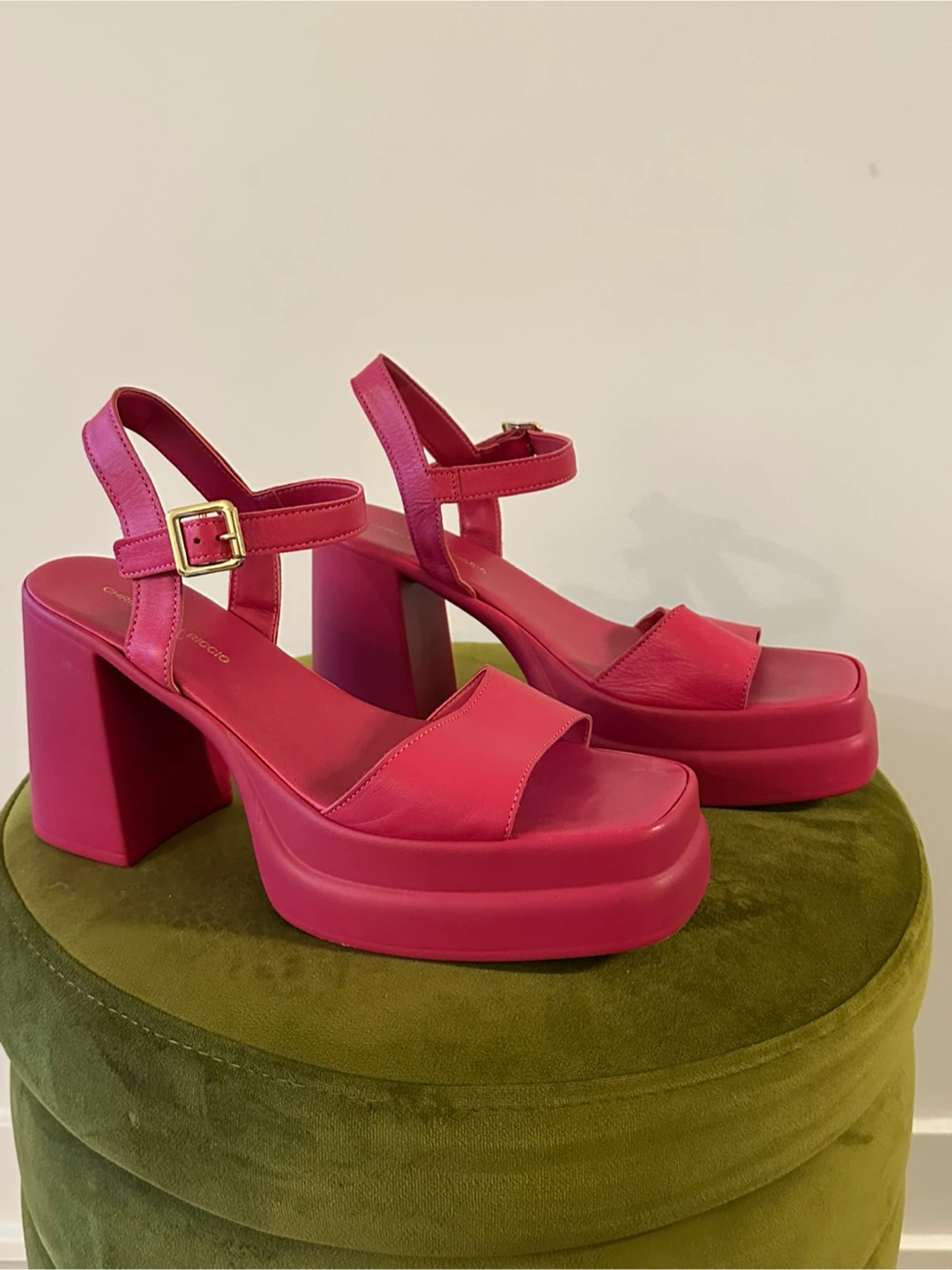 Platform Block Heel Sandals