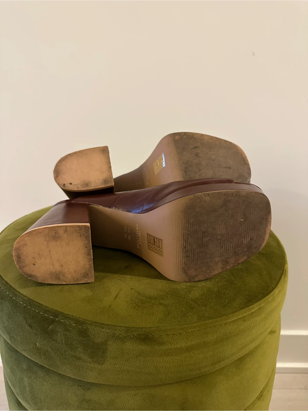 UO Platform Mules with Buckle Detail - photo 5