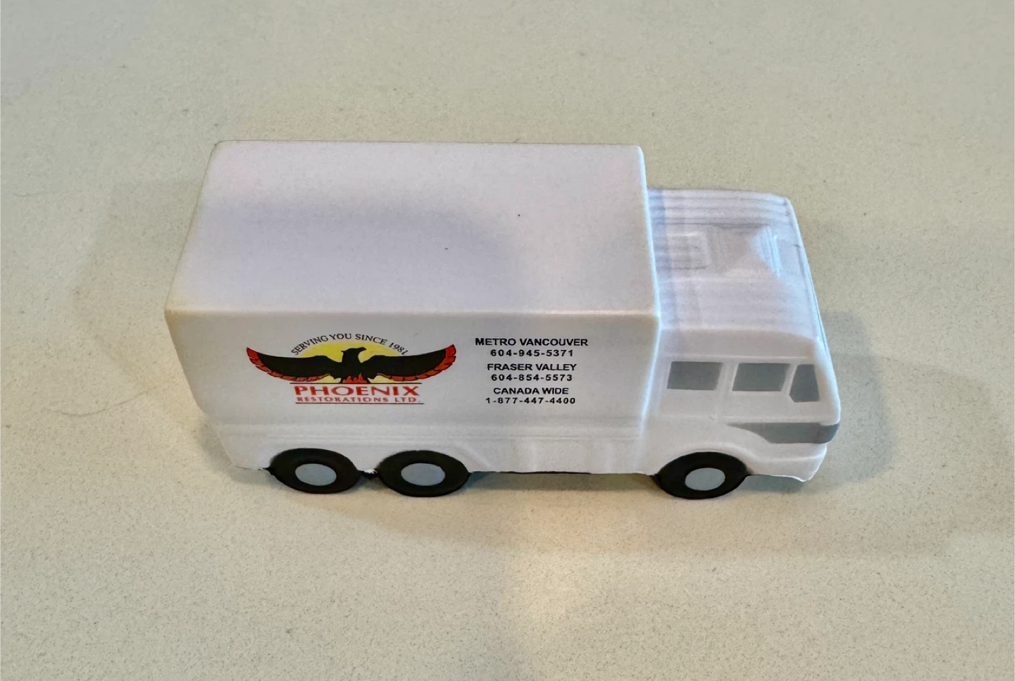 Stress Ball Truck_ Phoenix Restorations Ltd._NWT