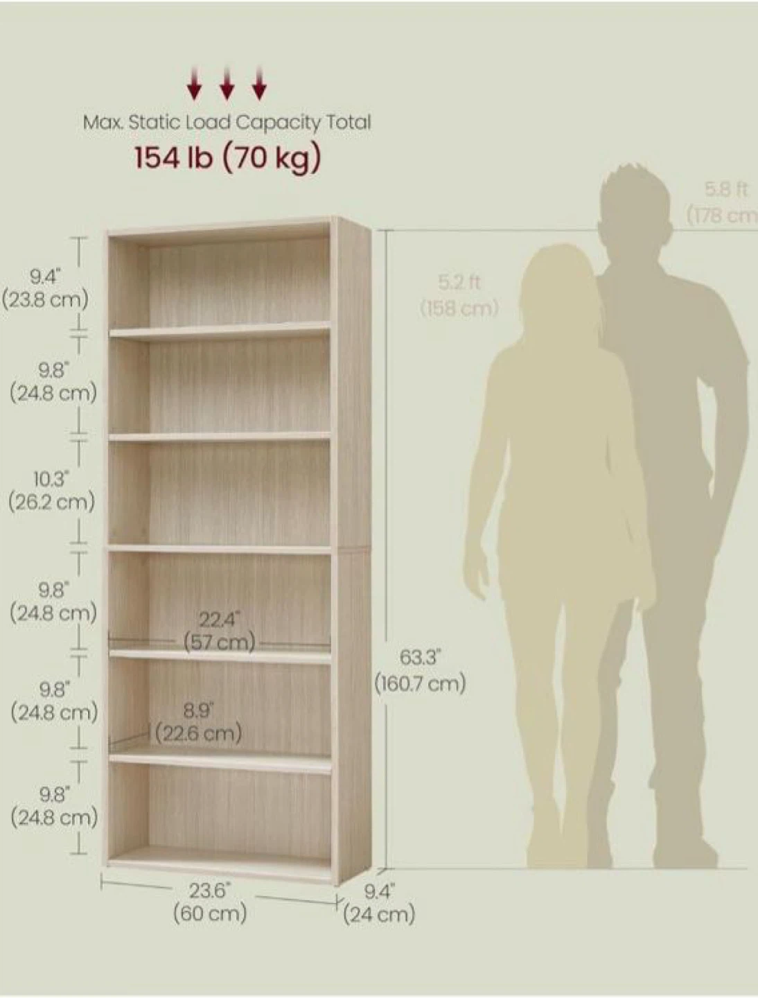 Brand new book shelf for sale - photo 3