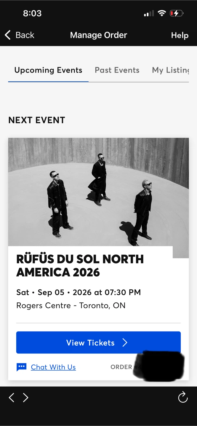 2 Rufus du Sol Tickets