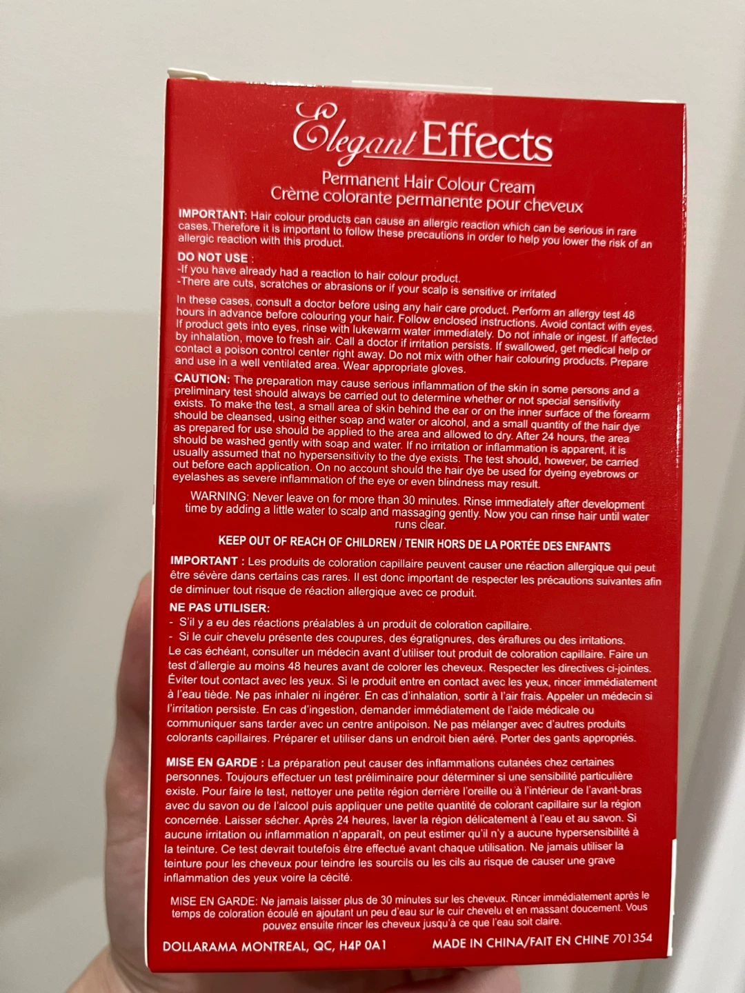 Elegant Effects Permanent Hair Colour Cream - 010 - photo 3