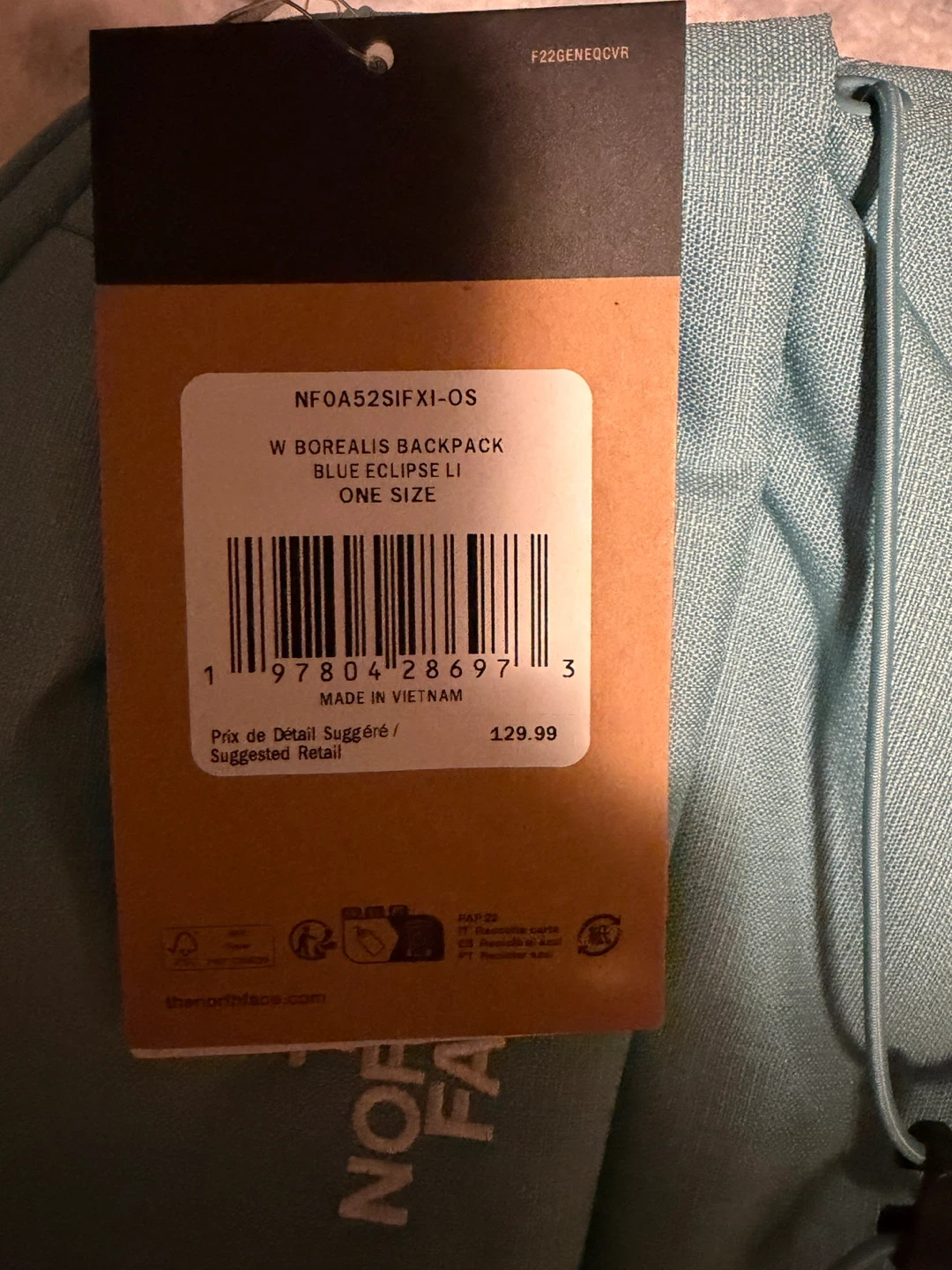 The North Face Borealis Backpack - Blue Eclipse, One Size