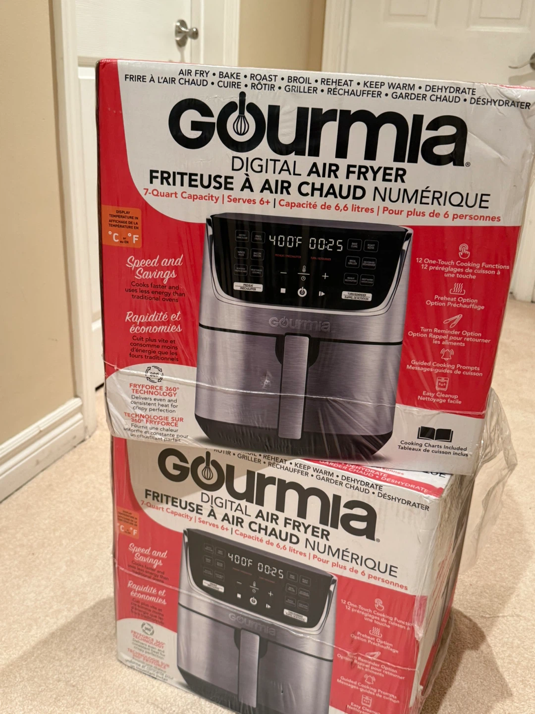 Gourmia 7-Quart Digital Air Fryer