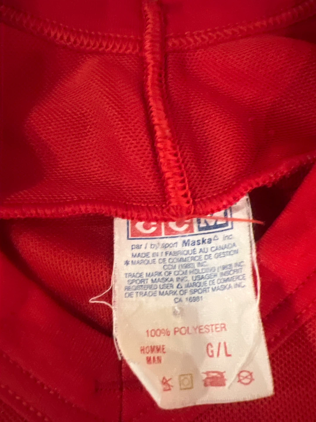 CCM Detroit Red Wings Hockey Jersey - photo 2