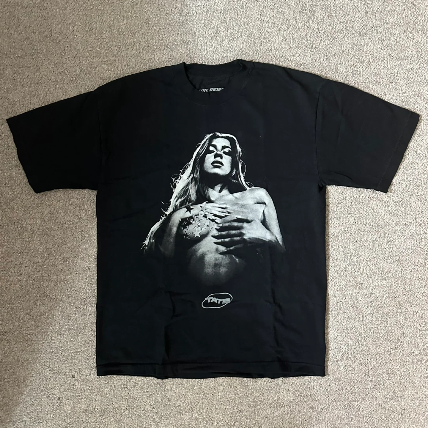 Tate McRae Black Miss Possessive Tour Tee (Small)