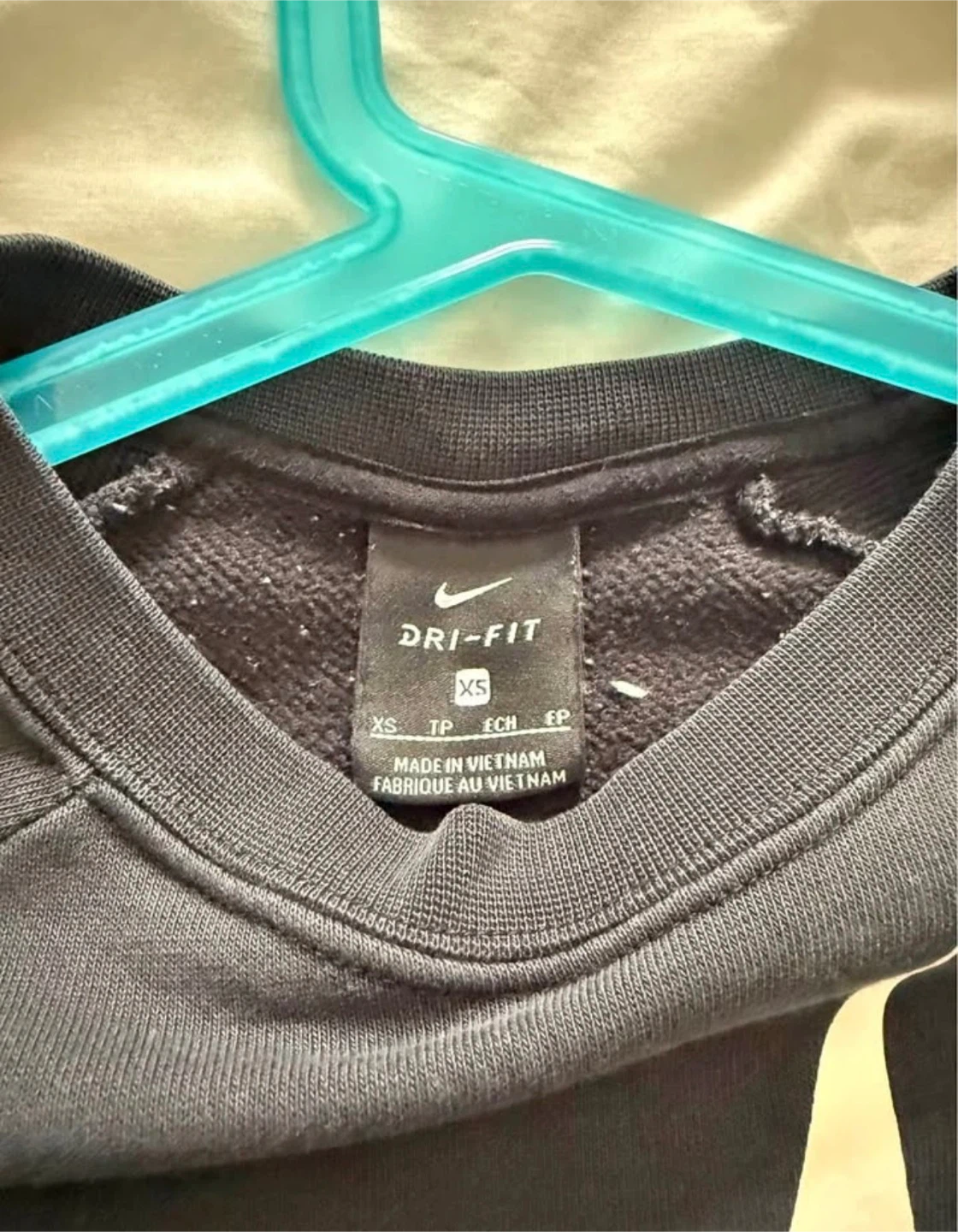 Nike Dri-FIT Cropped Sweatshirt - XS - photo 3