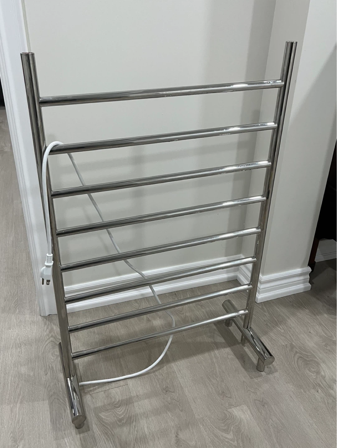 🆕Chrome Electric Heated Towel Rack
