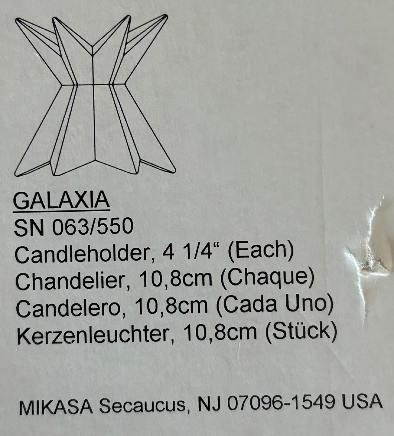 🩵Mikasa Galaxia Candholder🩵 - photo 3