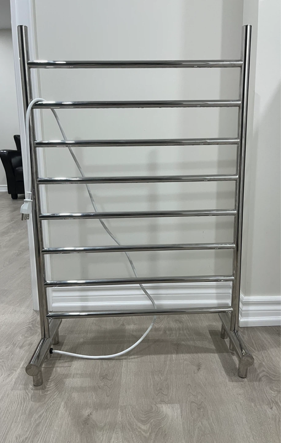🆕Chrome Electric Heated Towel Rack - photo 3