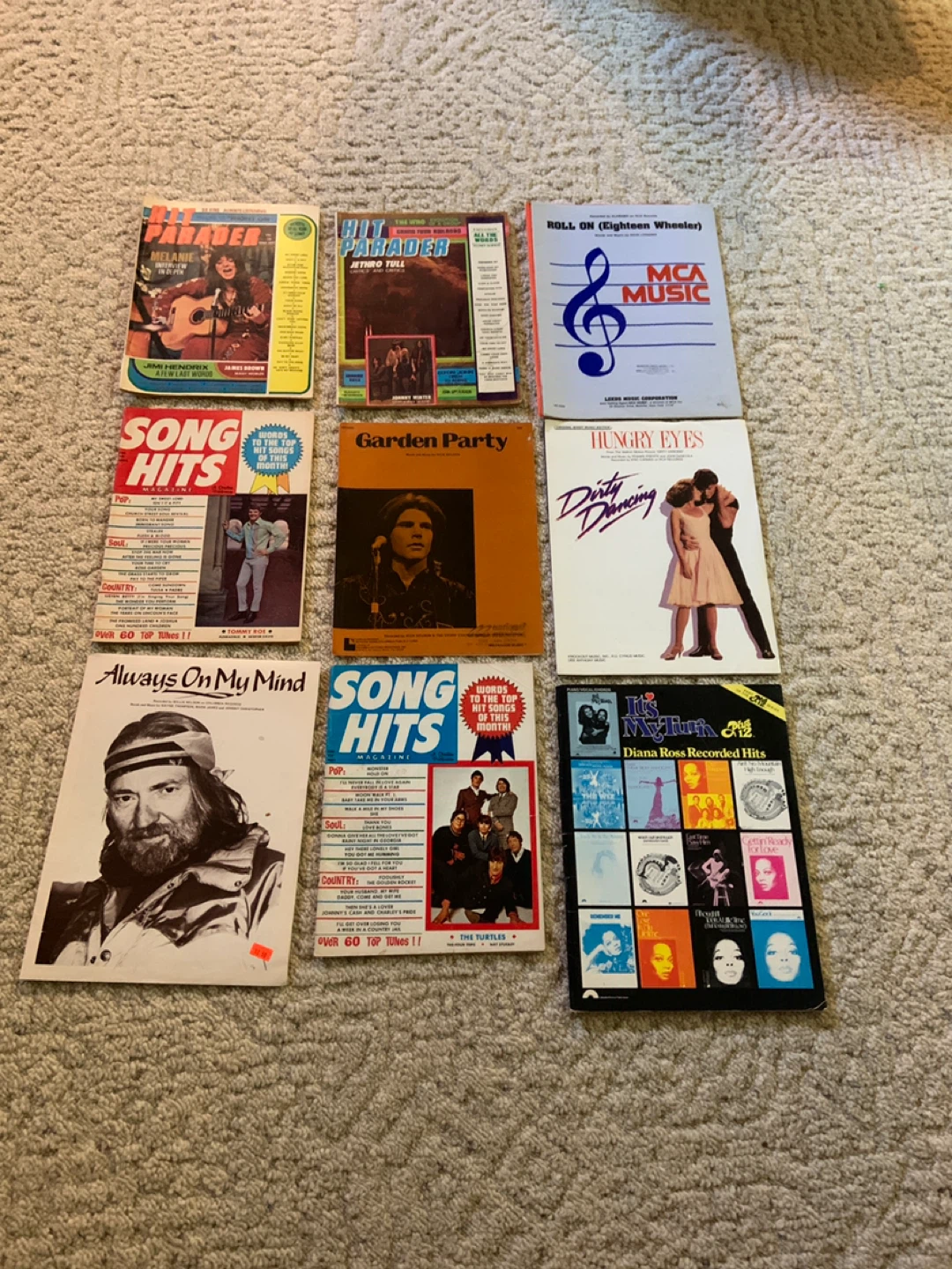 Collection of Vintage Music and Celebrity Magazines