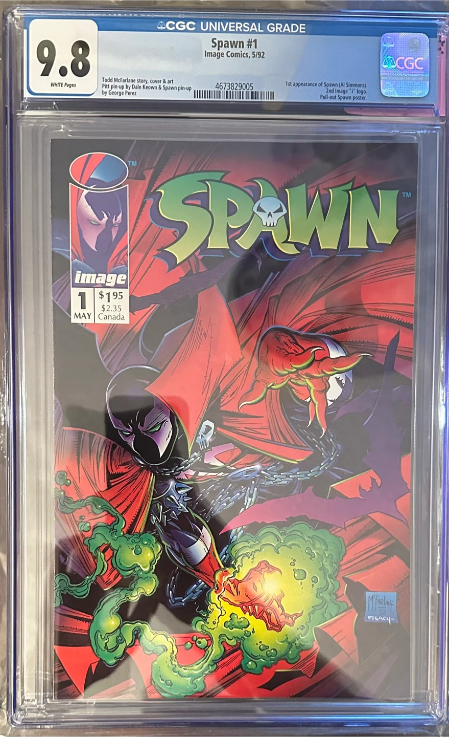 Spawn #1 Comic Book - Image Comics, 5/92