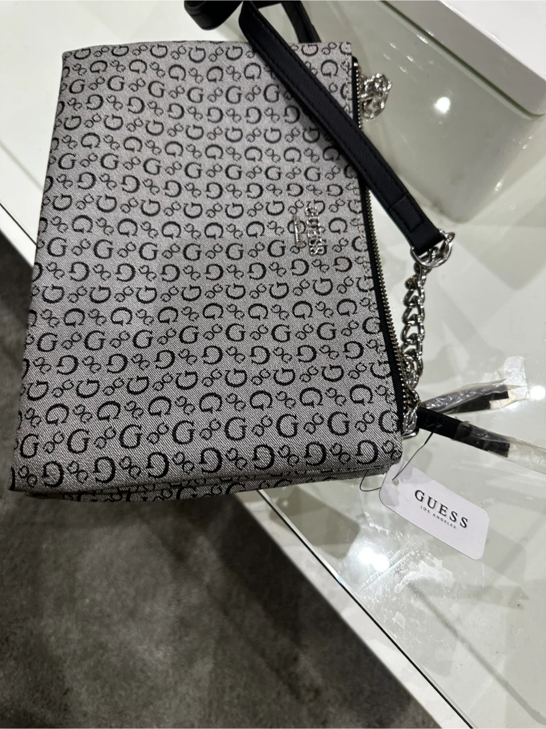 Guess KALEI MINI Charcoal Crossbody Bag - photo 2