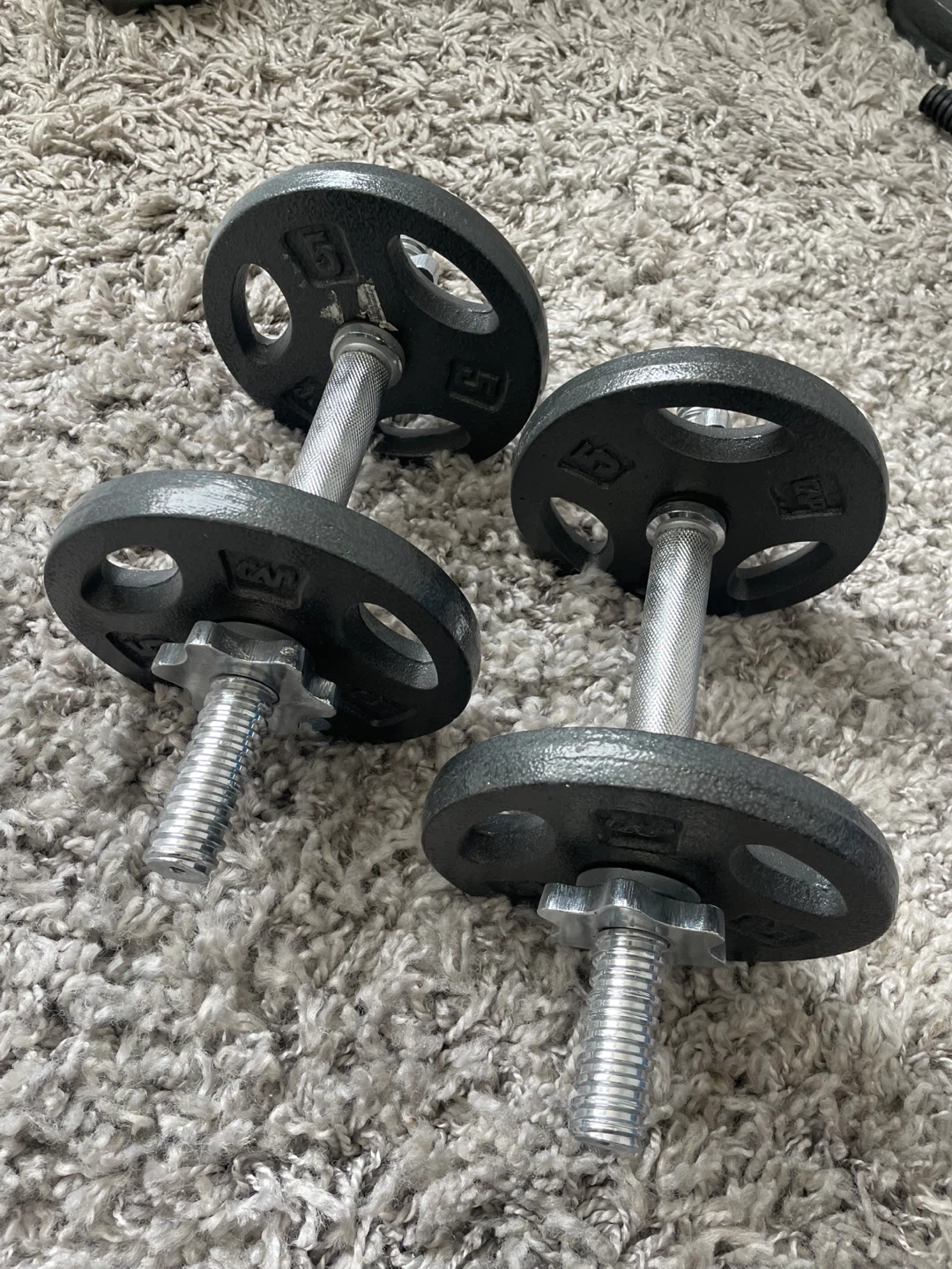 CAP Barbell Dumbbell Set with Weight Plates - photo 3