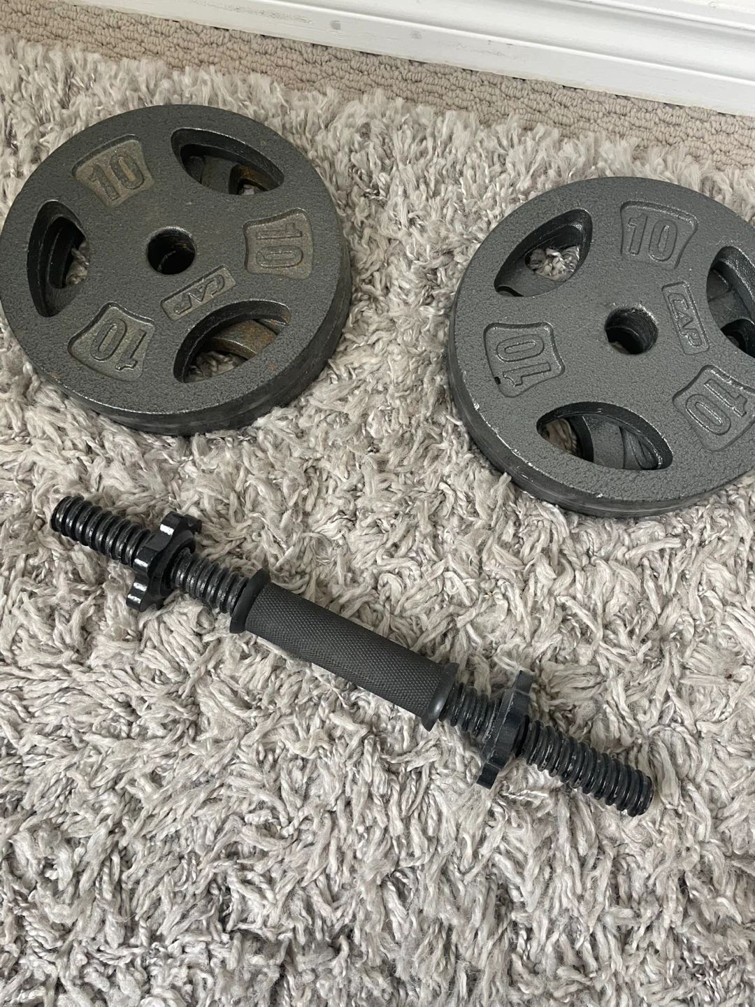 CAP Barbell Dumbbell Set with Weight Plates - photo 2