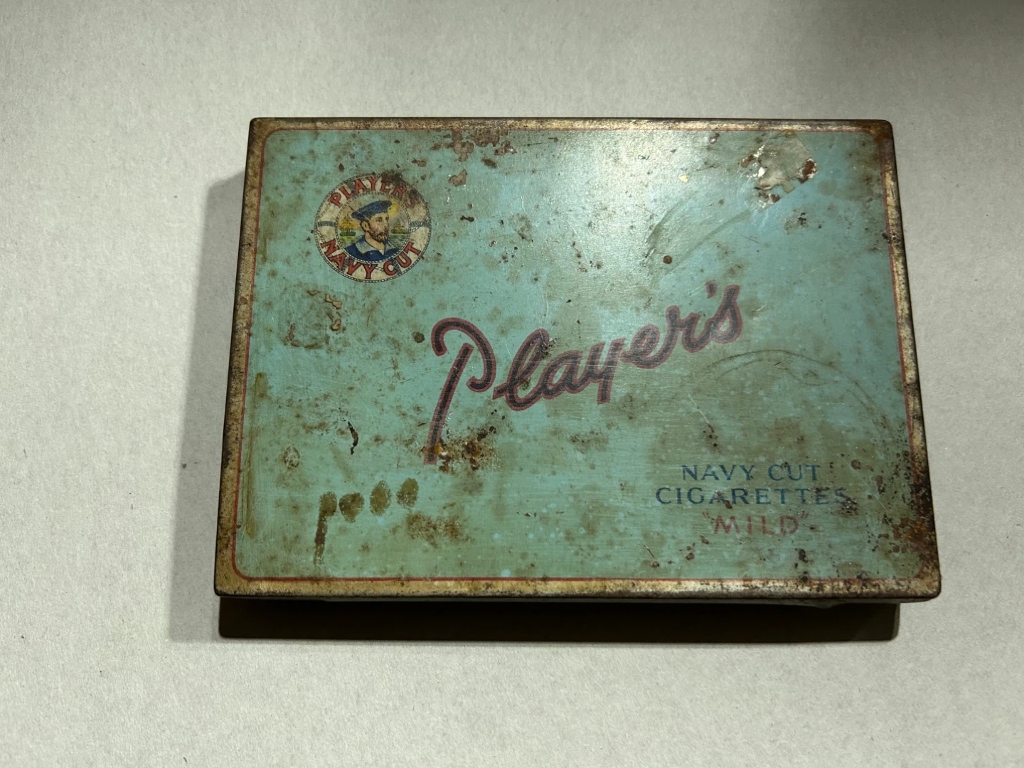 Player's Navy Cut Mild Cigarettes Tin