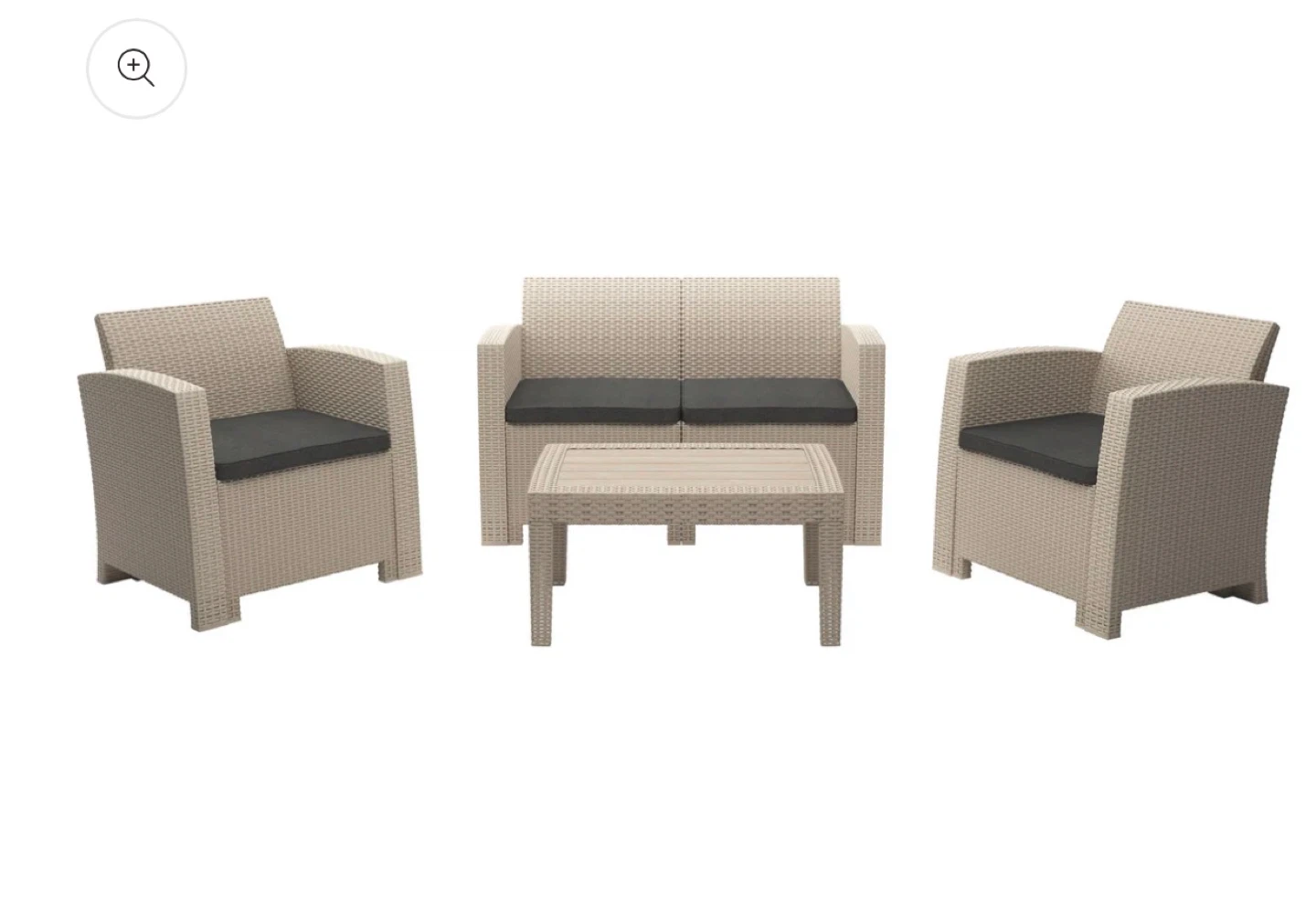 4 Piece Patio Set