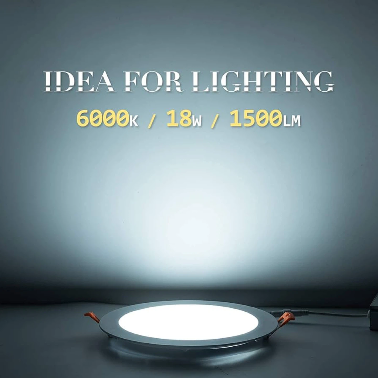 8 Inch LED Recessed Light with Junction Box,12Pack Ultra Thin - photo 2