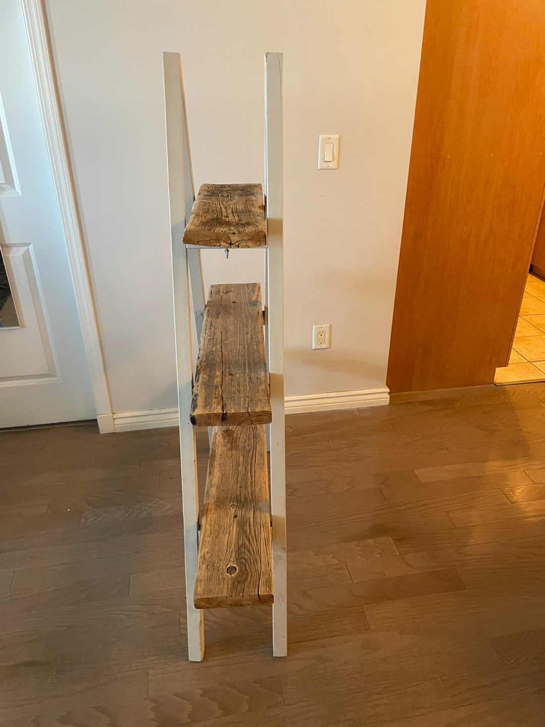 Rustic Wood Plant Stand/Ladder Shelf - photo 2
