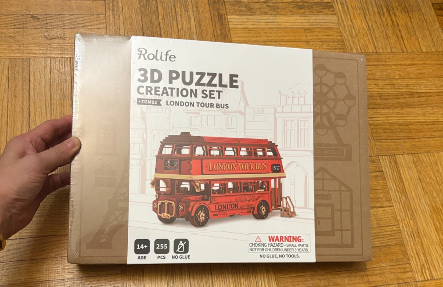 Rolife 3D puzzle creation set - London Bus tour