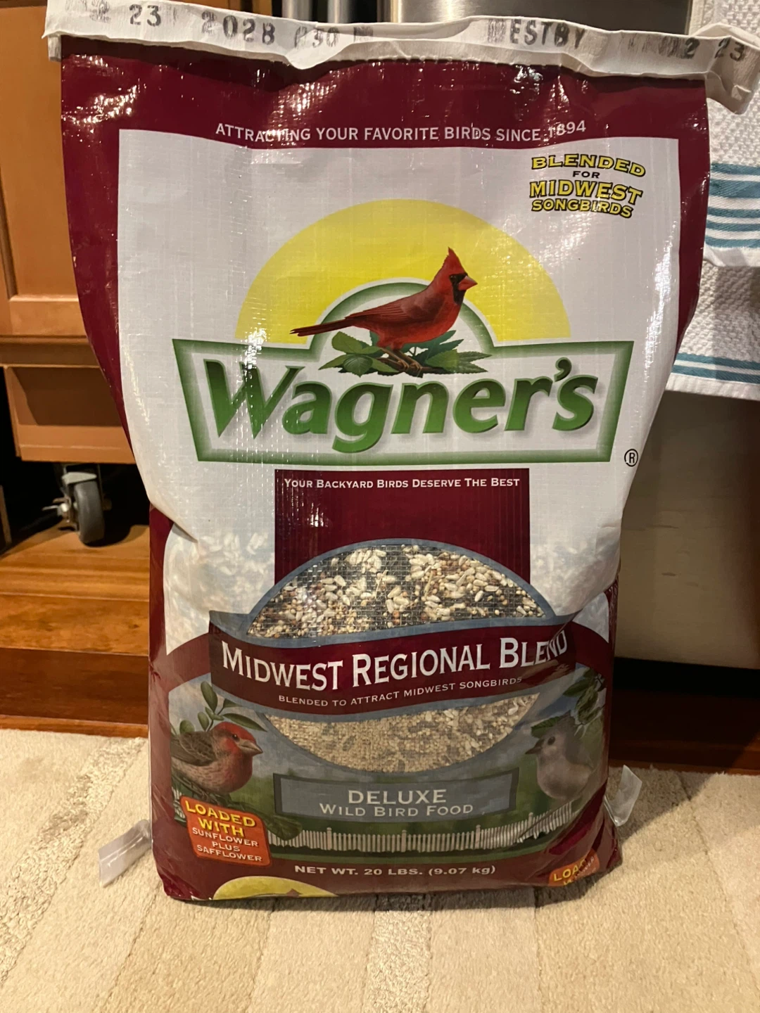 Wagner's Deluxe Wild Bird Food Midwest Regional Blend NEW!
