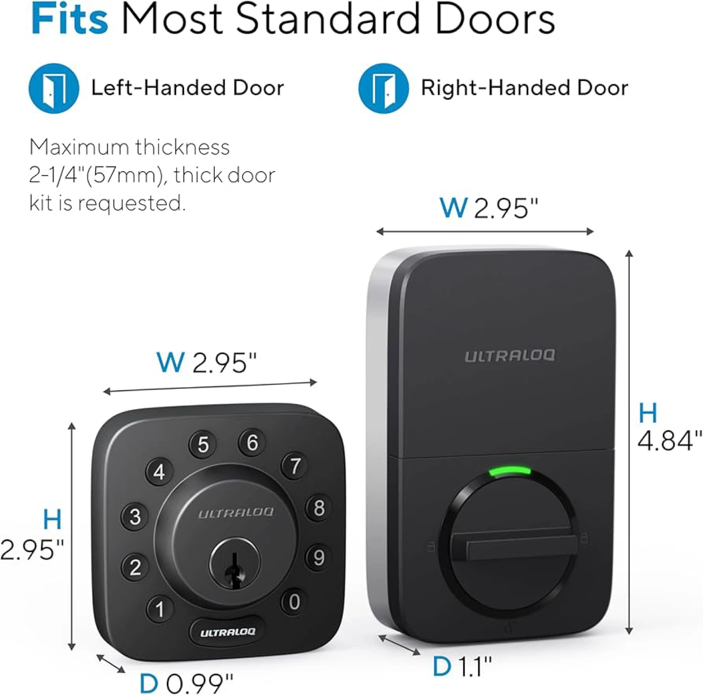 ULTRALOQ U-Bolt Smart Deadbolt - photo 3