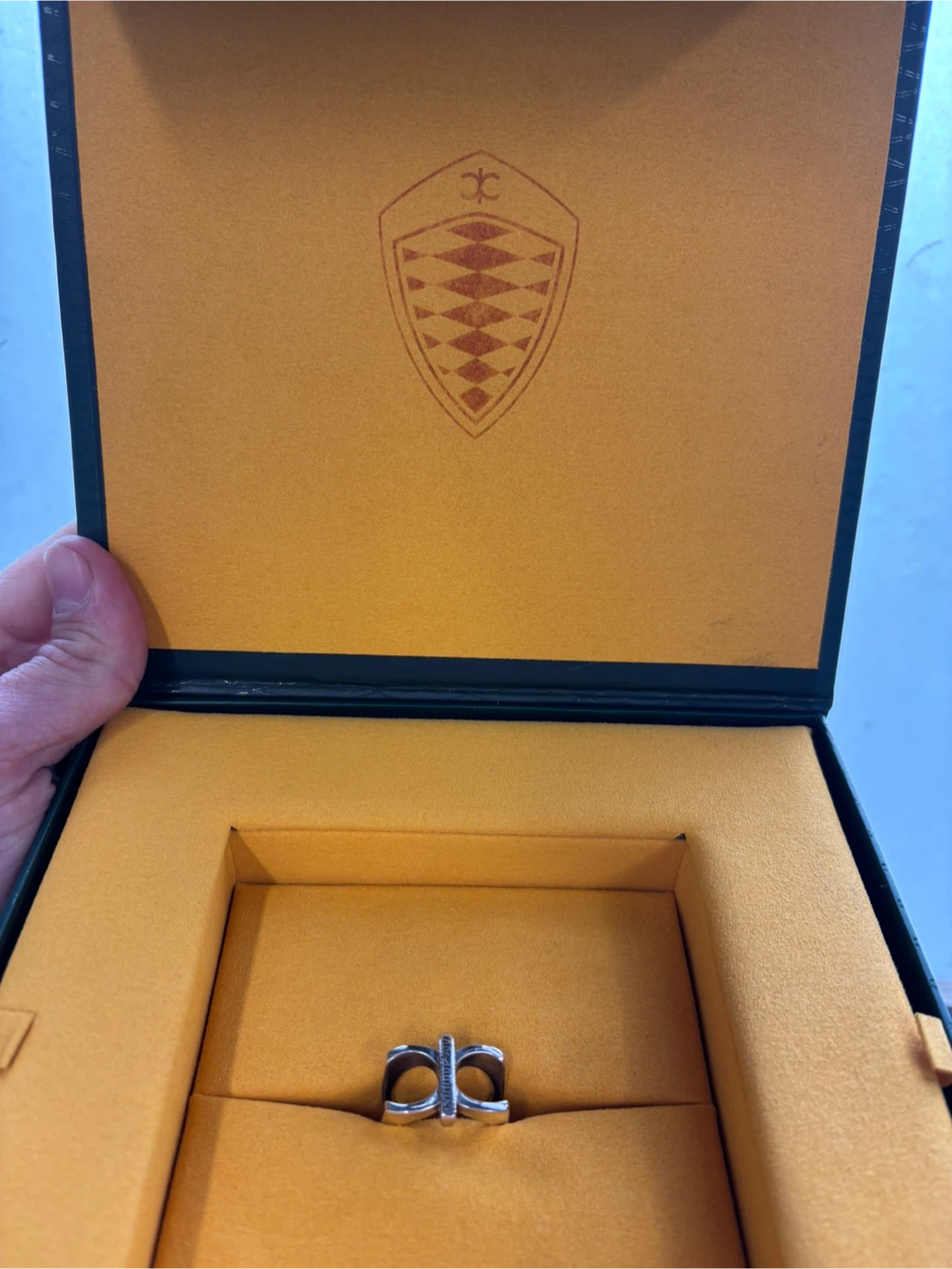 Koenigsegg silver CC ring - photo 4