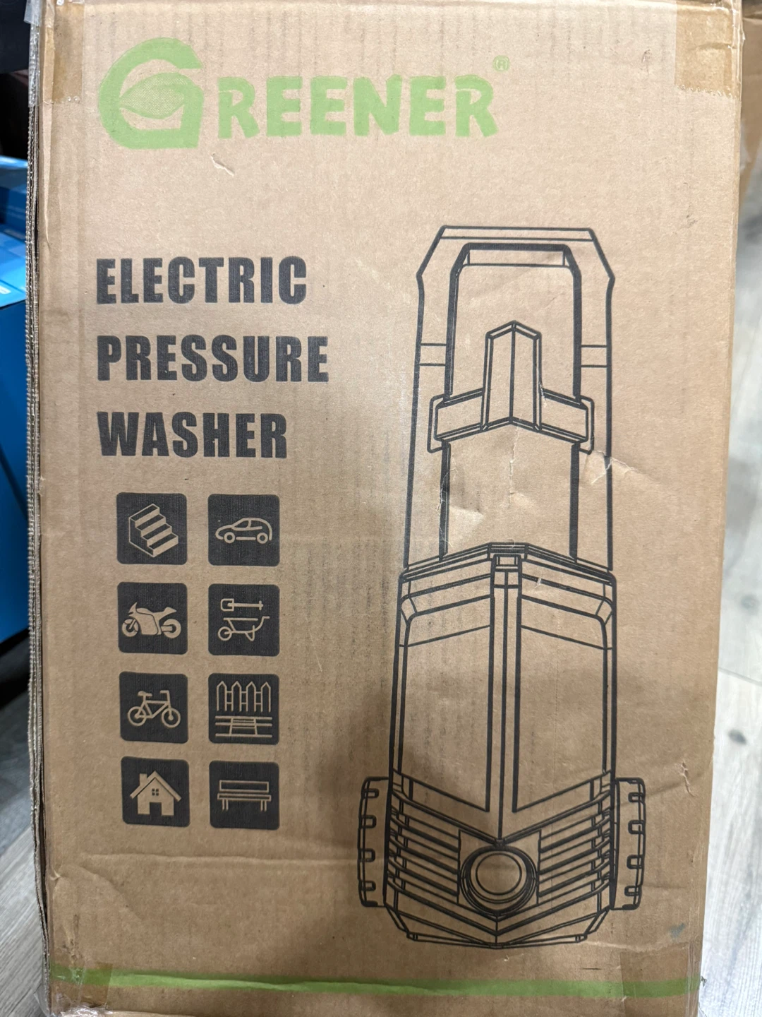 Greener Electric Pressure Washer - photo 3