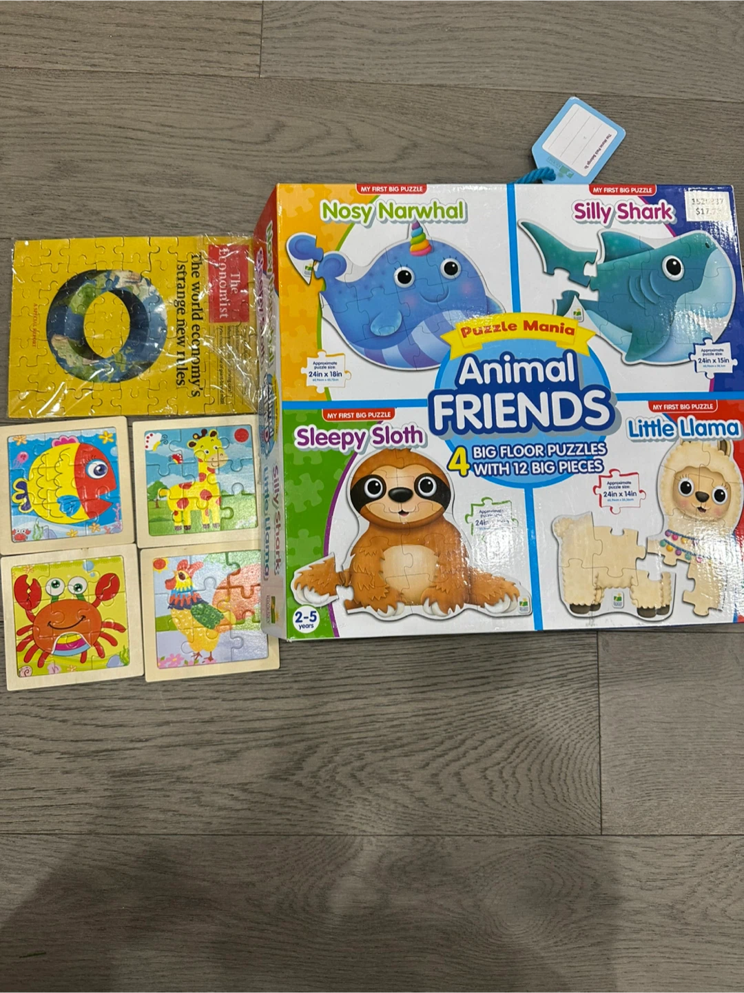 My First Big Puzzle Animal Friends - 4 Big Floor Puzzles