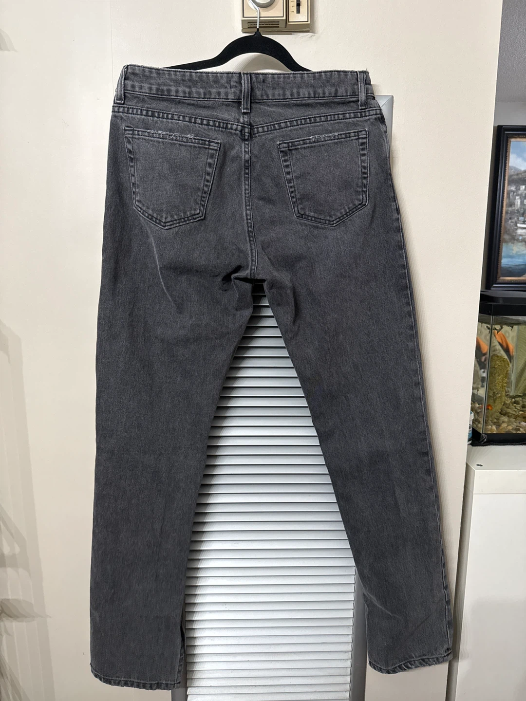 Zara Charcoal Wash High-Waisted Jeans - photo 2