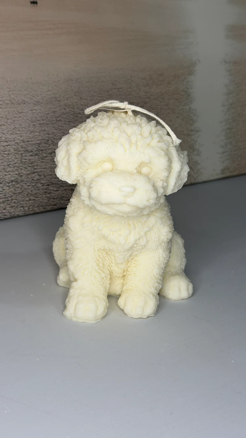 Dog Shaped Candle (Scented)