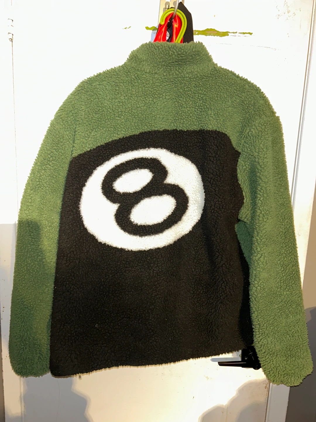 Stüssy 8 Ball Sherpa Jacket - Reversable - photo 2