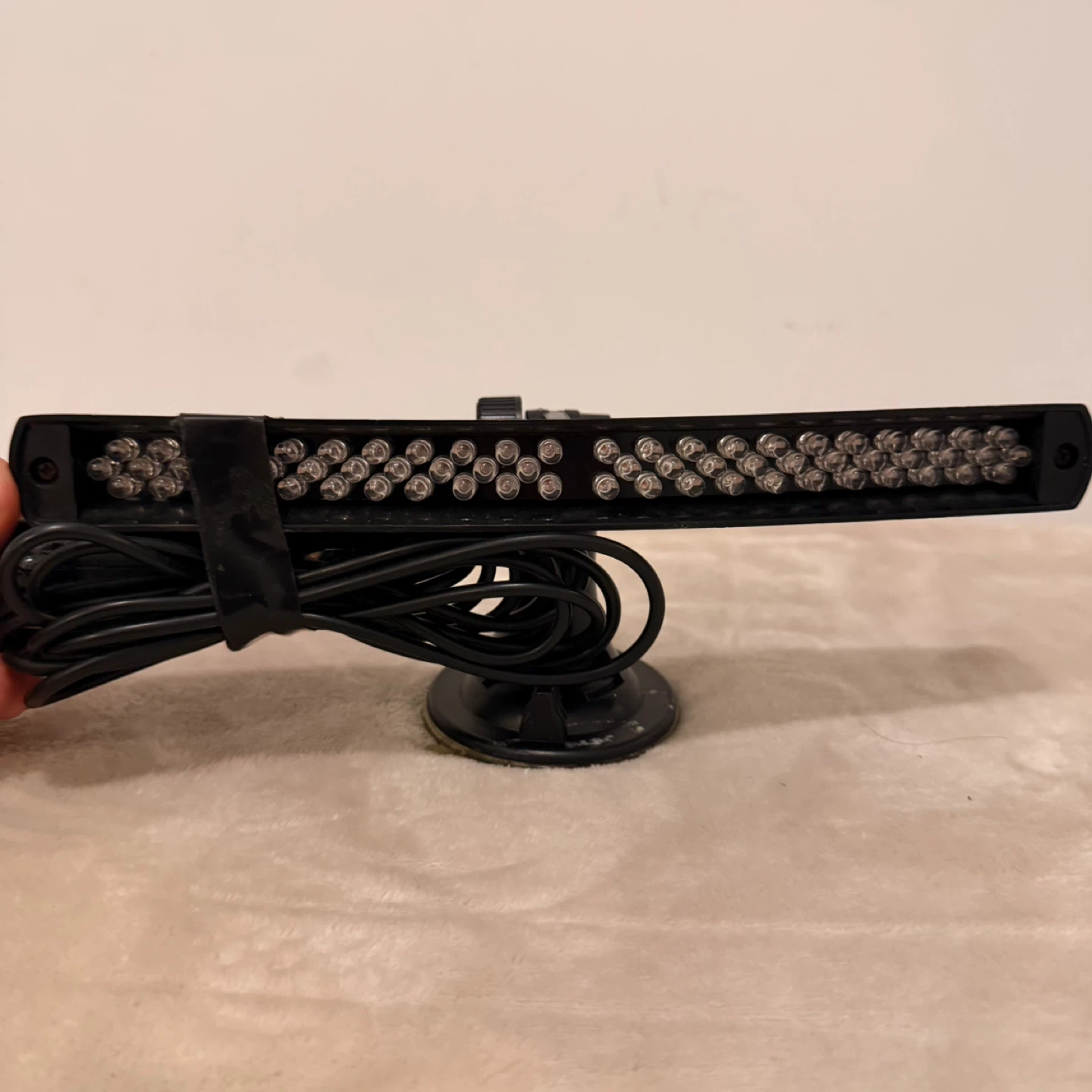 LED Light Bar with Suction Cup Mount