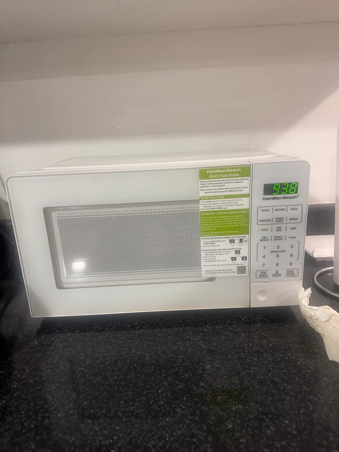 Hamilton Beach Microwave