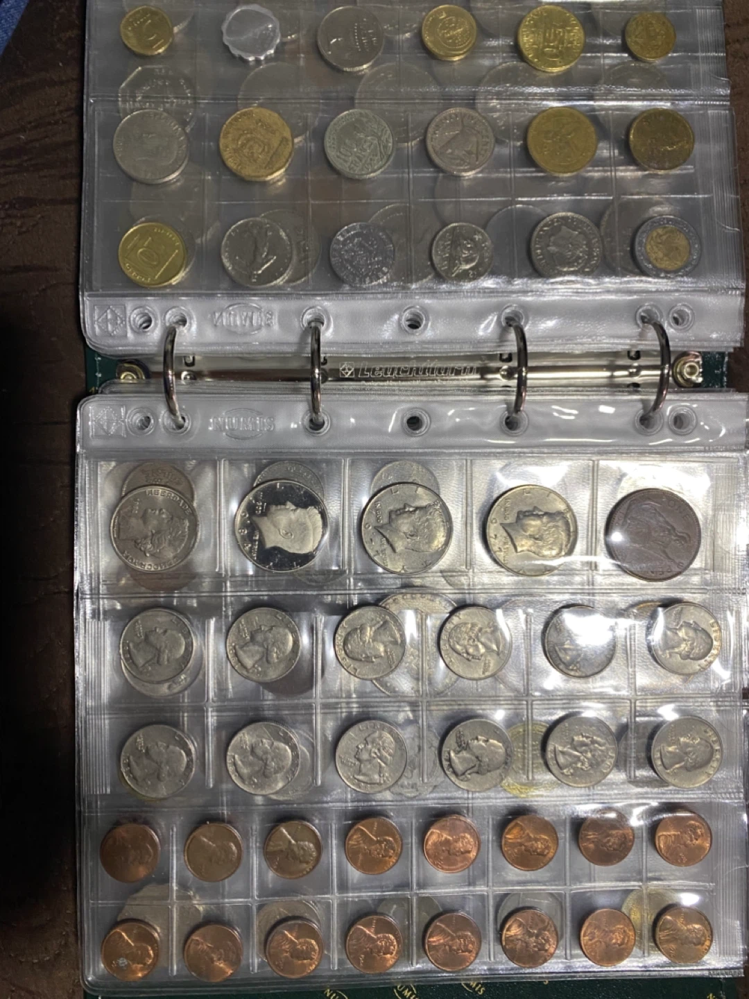 vintage Coin Album  300 pieces old coins - photo 3