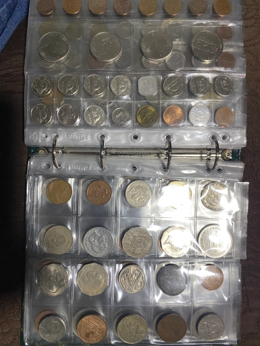 vintage Coin Album  300 pieces old coins - photo 5