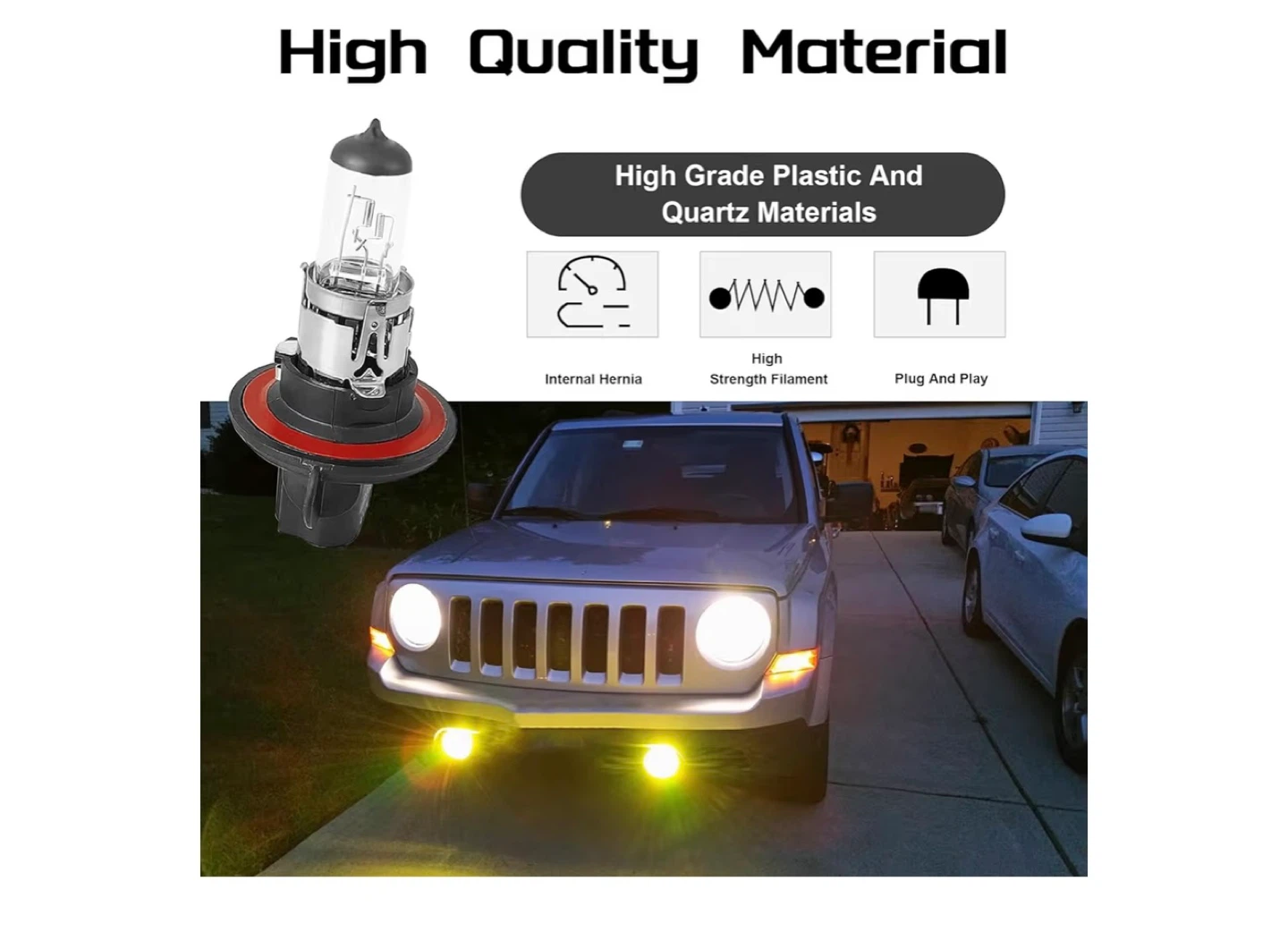 Set of 2 Halogen Headlight Bulbs - photo 4