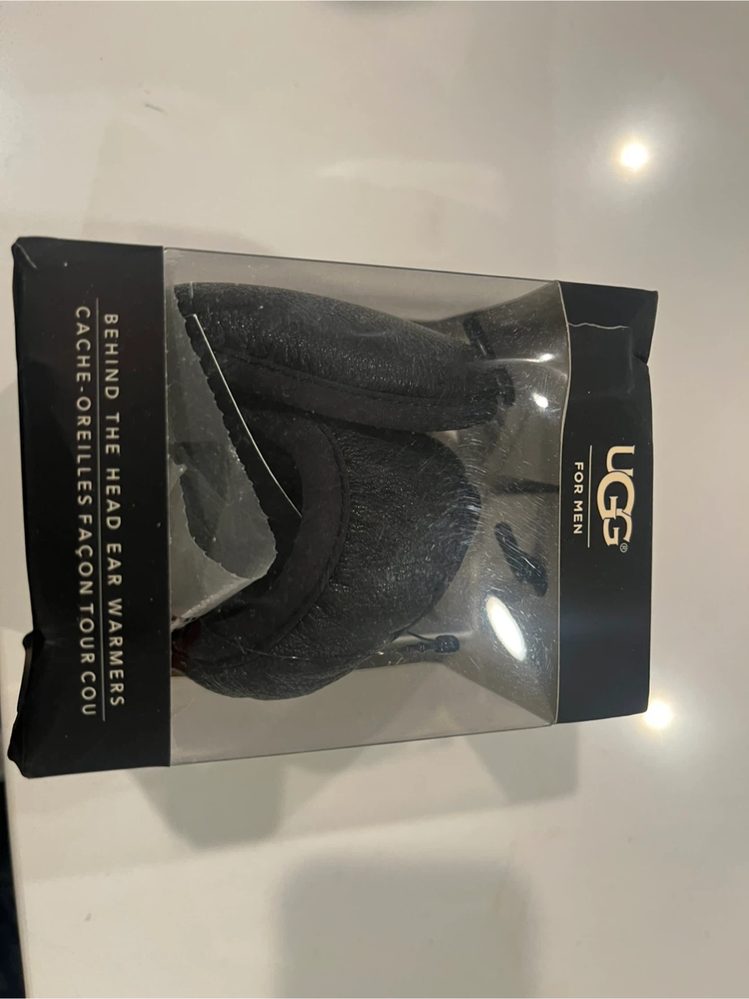 Men’s UGG black earmuffs