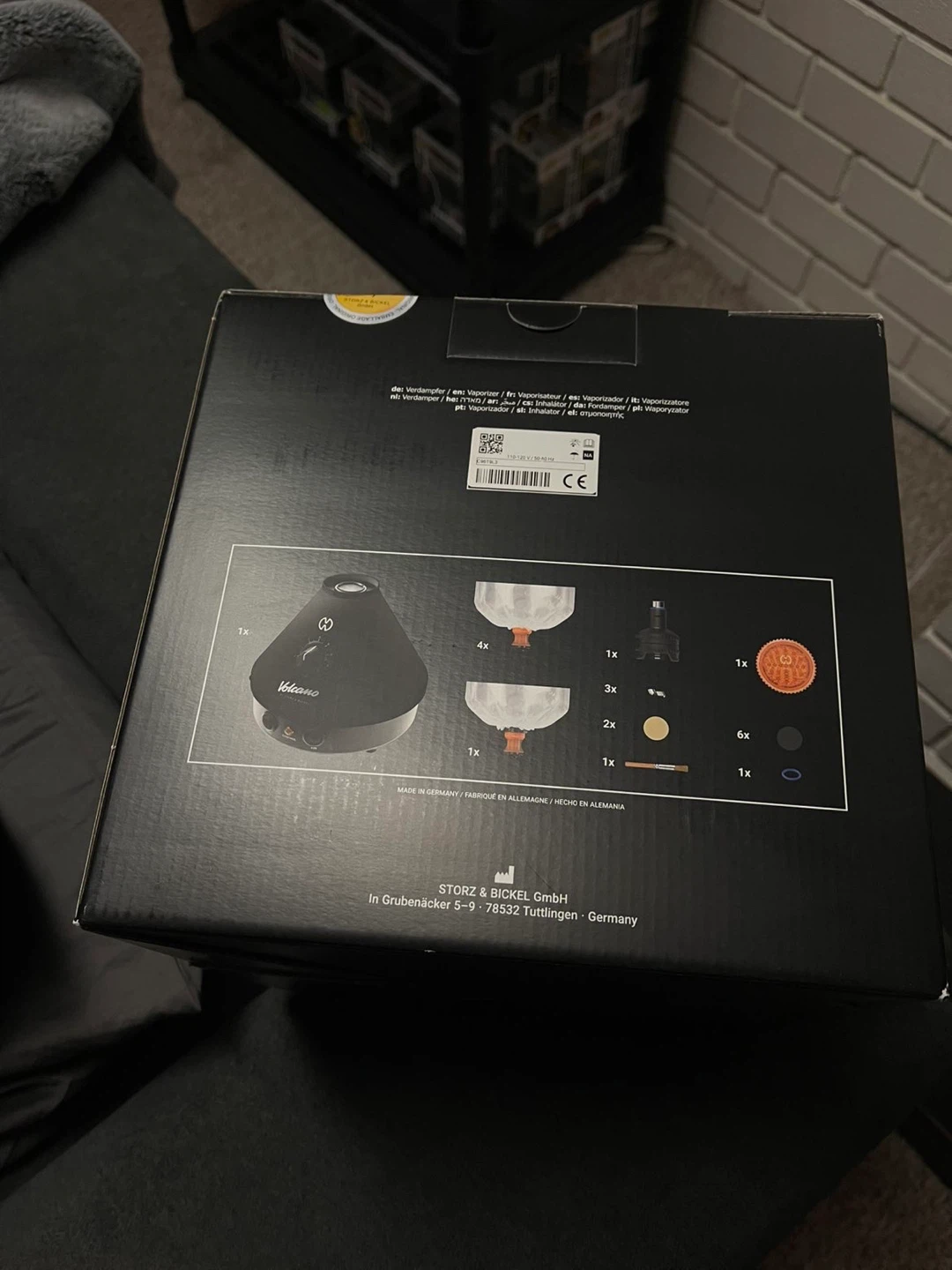 Storz & Bickel Volcano Classic Onyx Edition Vaporizer - photo 3
